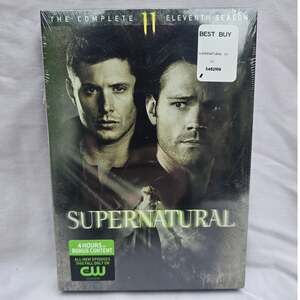 Supernatural The Complete Eleventh Season 11 DVD Box Set New Factory Sealed